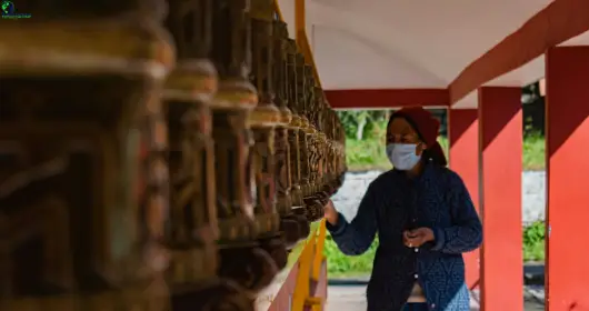 Tibetan monastery Manali